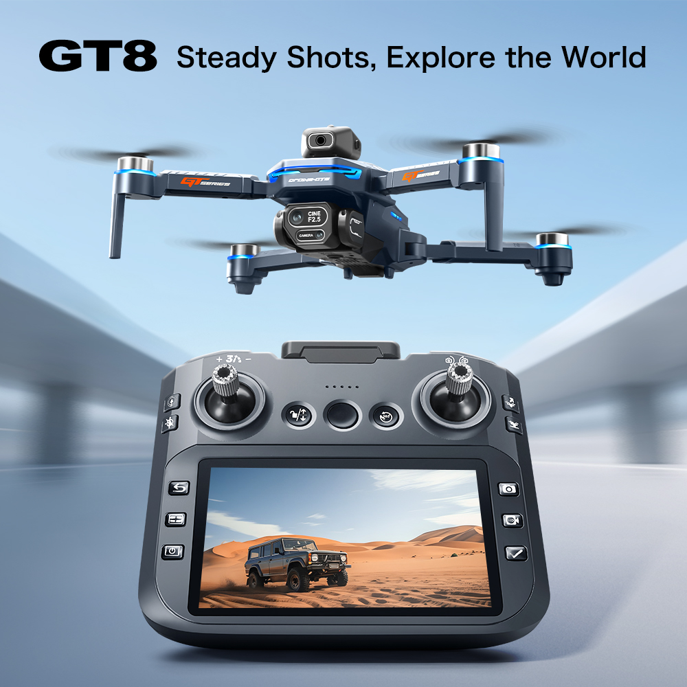 Drone Battery Box - Dron GT8 z funkcją unikania przeszkód