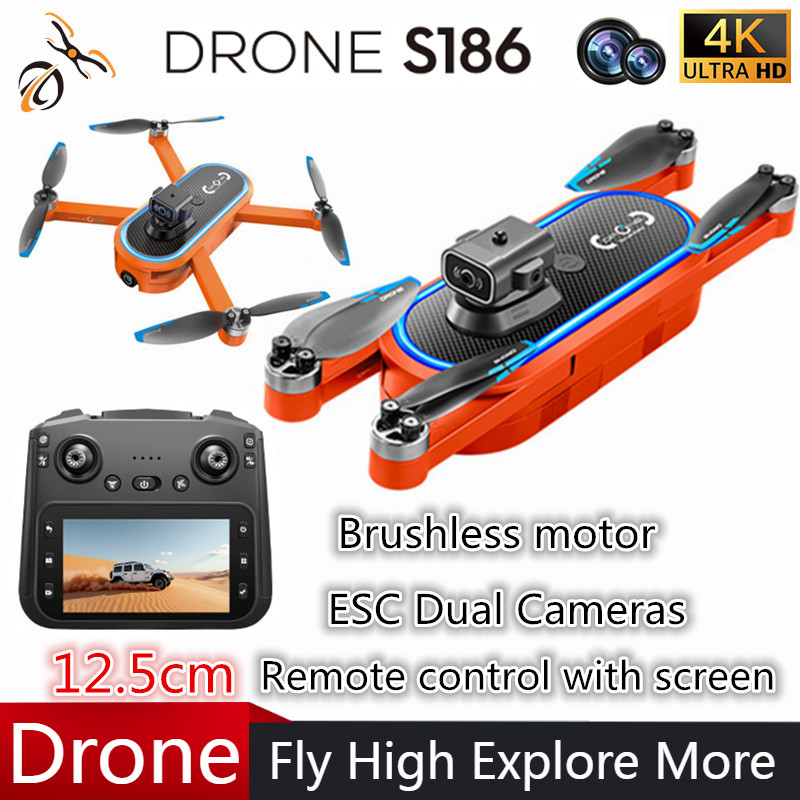 Dron 2025 S186 Profesjonalny 4 – Drone Battery Box recenzja i cena