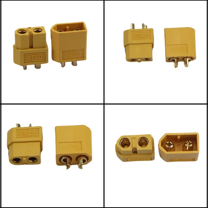 5 Par Złączy XT60 Żółto-Niebie – Drone Battery Connector recenzja i cena