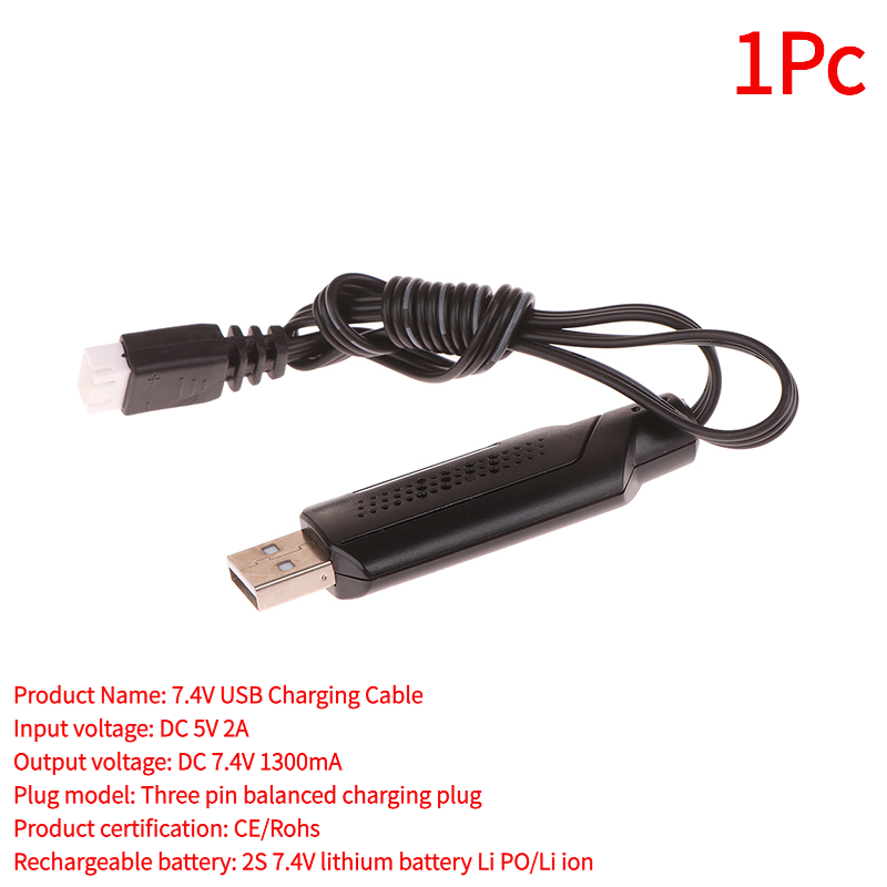 Ładowarka USB 2S 7.4V 1A do ak – Drone Battery Connector recenzja i cena