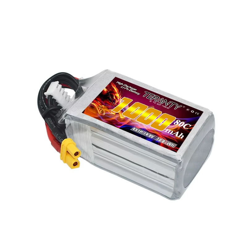 TERANTY 4S 1000mAh 14.8V 80C/1 – Drone Battery Connector recenzja i cena