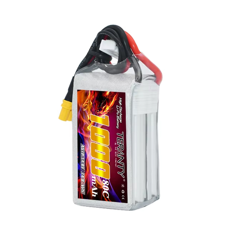 TERANTY 4S 1000mAh 14.8V 80C/1 – Drone Battery Connector recenzja i cena