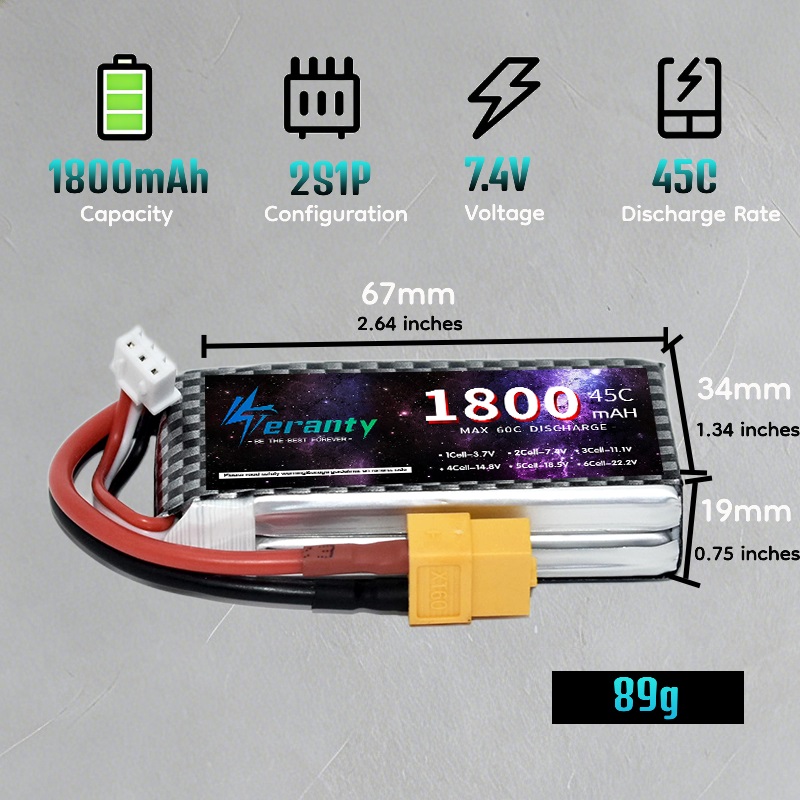 TERANTY 2S 3S 4S 1800mAh Bater – Drone Battery 3S recenzja i cena
