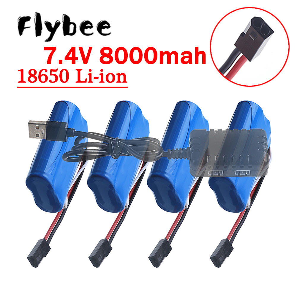 (5500 Plug) Bateria 18650 7.4V – Drone Battery Li-Ion recenzja i cena