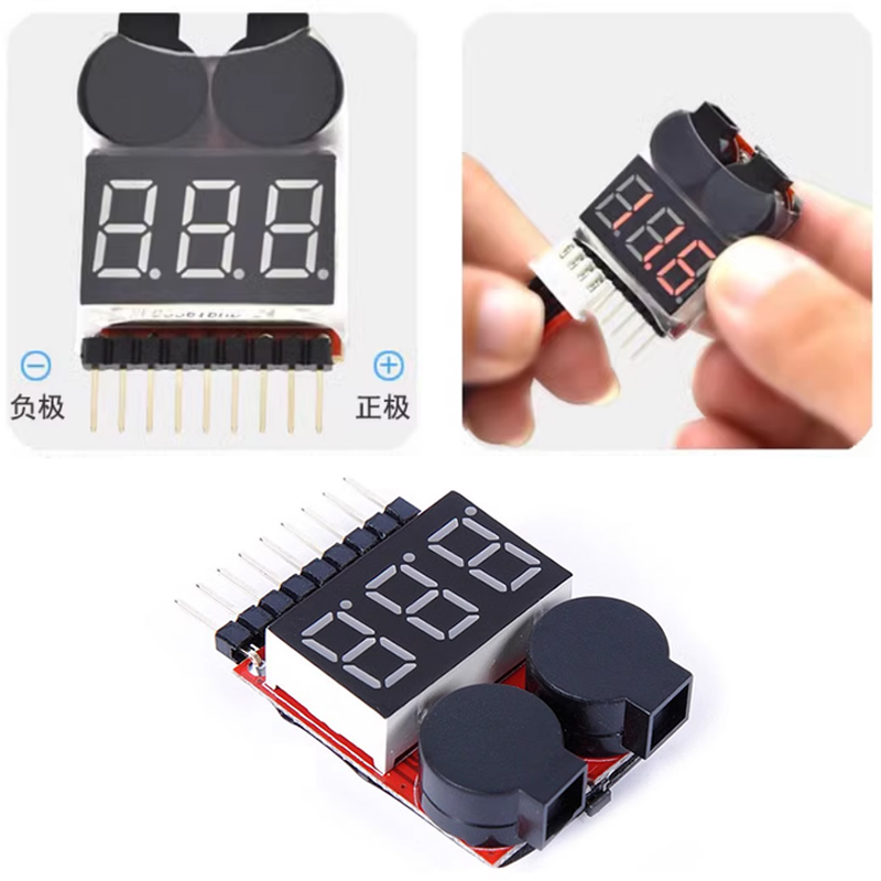 RC Car Cell Checker BB pierści – Drone Battery Voltage Checker recenzja i cena