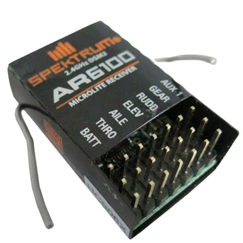 Odbiornik AR6100 DSM2 6CH 2.4G – Drone Battery Plate recenzja i cena