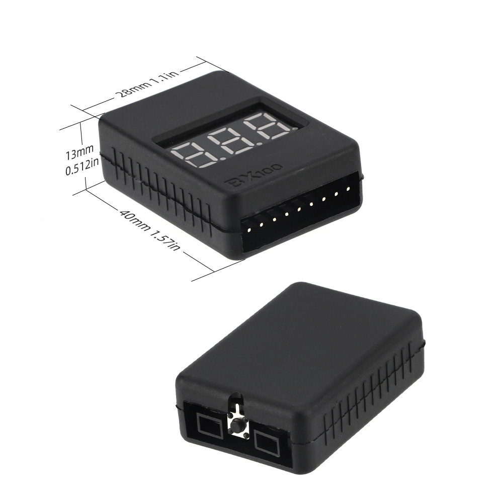 BX100 1-8S Tester Napięcia Bat – Drone Battery Voltage Checker recenzja i cena
