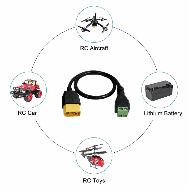 Złącze XT60 Męskie Żeńskie do  – Drone Battery Connector recenzja i cena