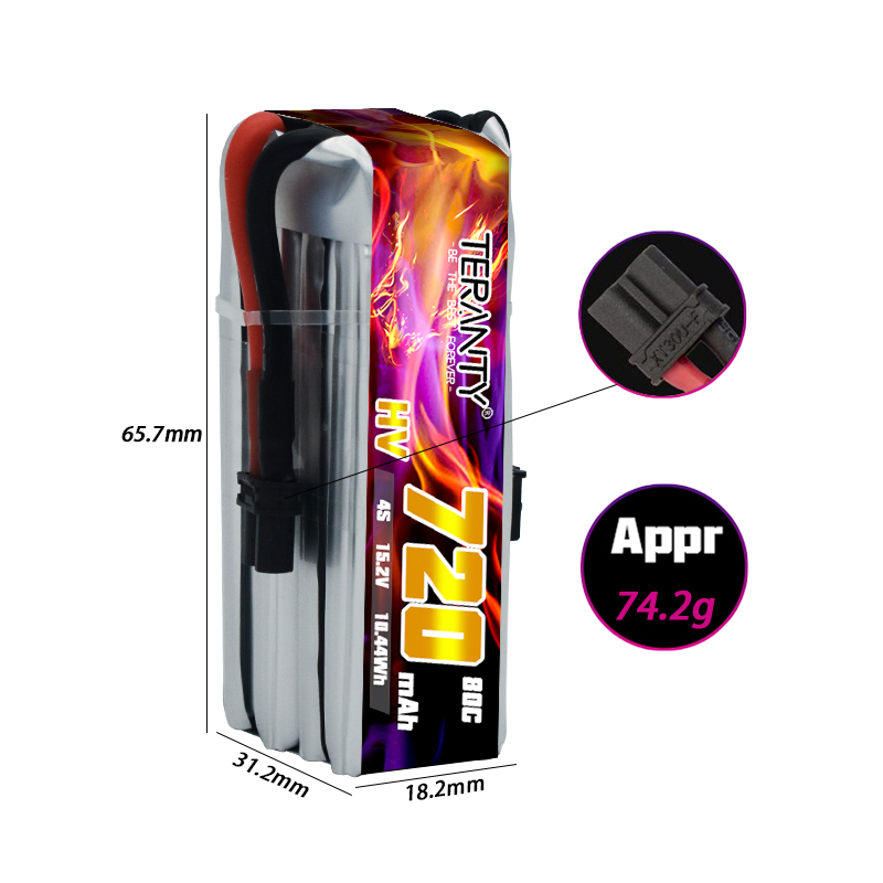 TERANTY 720mAh 4S 15.2V HV Bat – Drone Battery Plate recenzja i cena