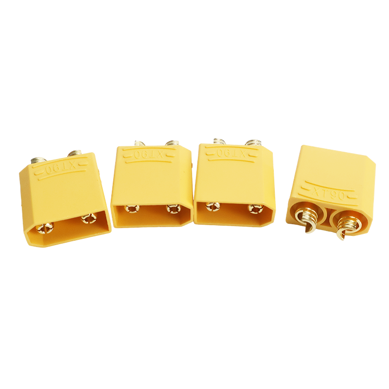 4 szt. Żółte złącza XT90 męski – Drone Battery Connector recenzja i cena