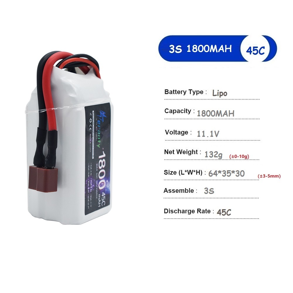 Akumulator LiPo 11,1V 3S 1500m – Drone Battery Connector recenzja i cena
