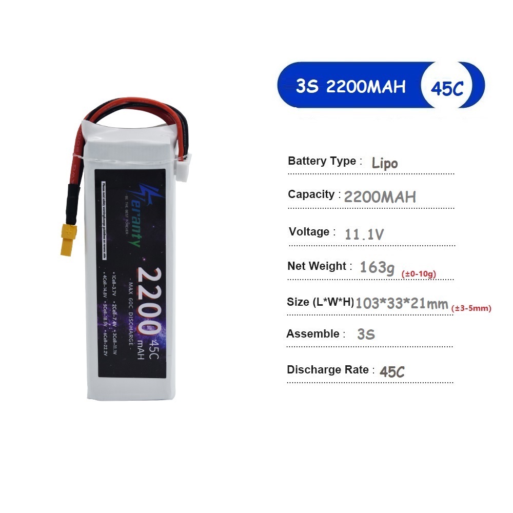 Akumulator LiPo 11,1V 3S 1500m – Drone Battery Connector recenzja i cena